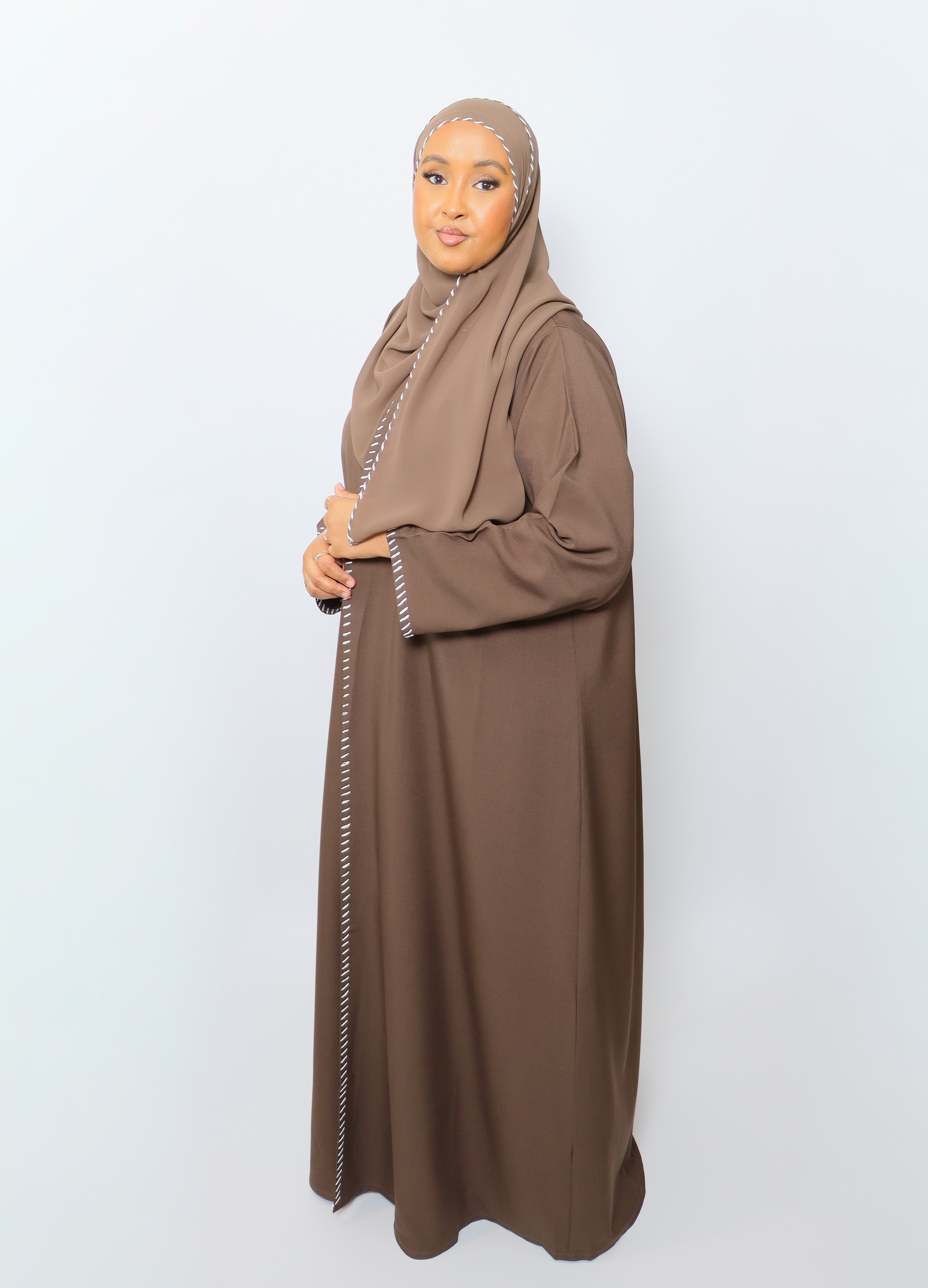 نقا | Naqaa - Brown Stitch