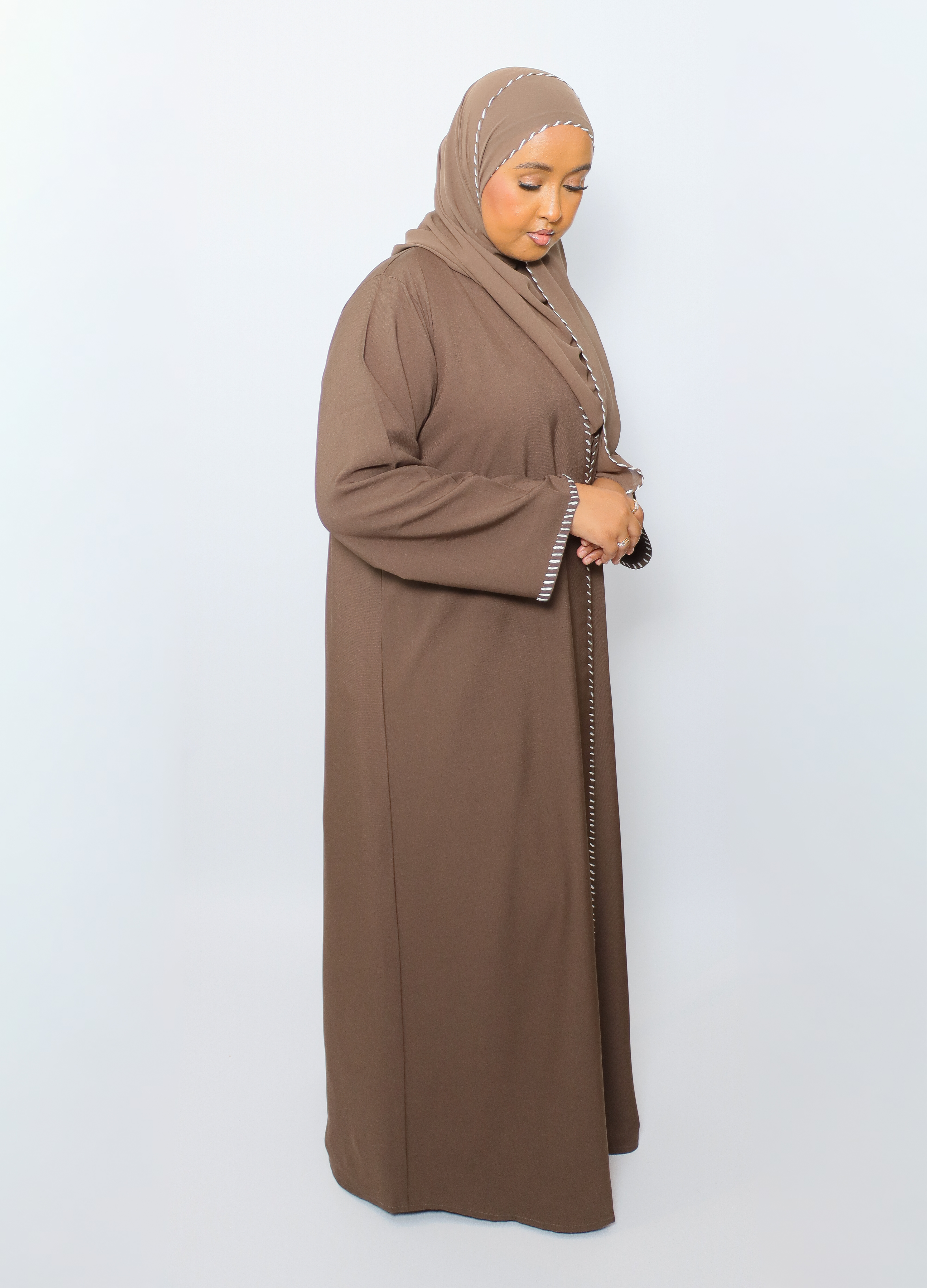 نقا | Naqaa - Brown Stitch