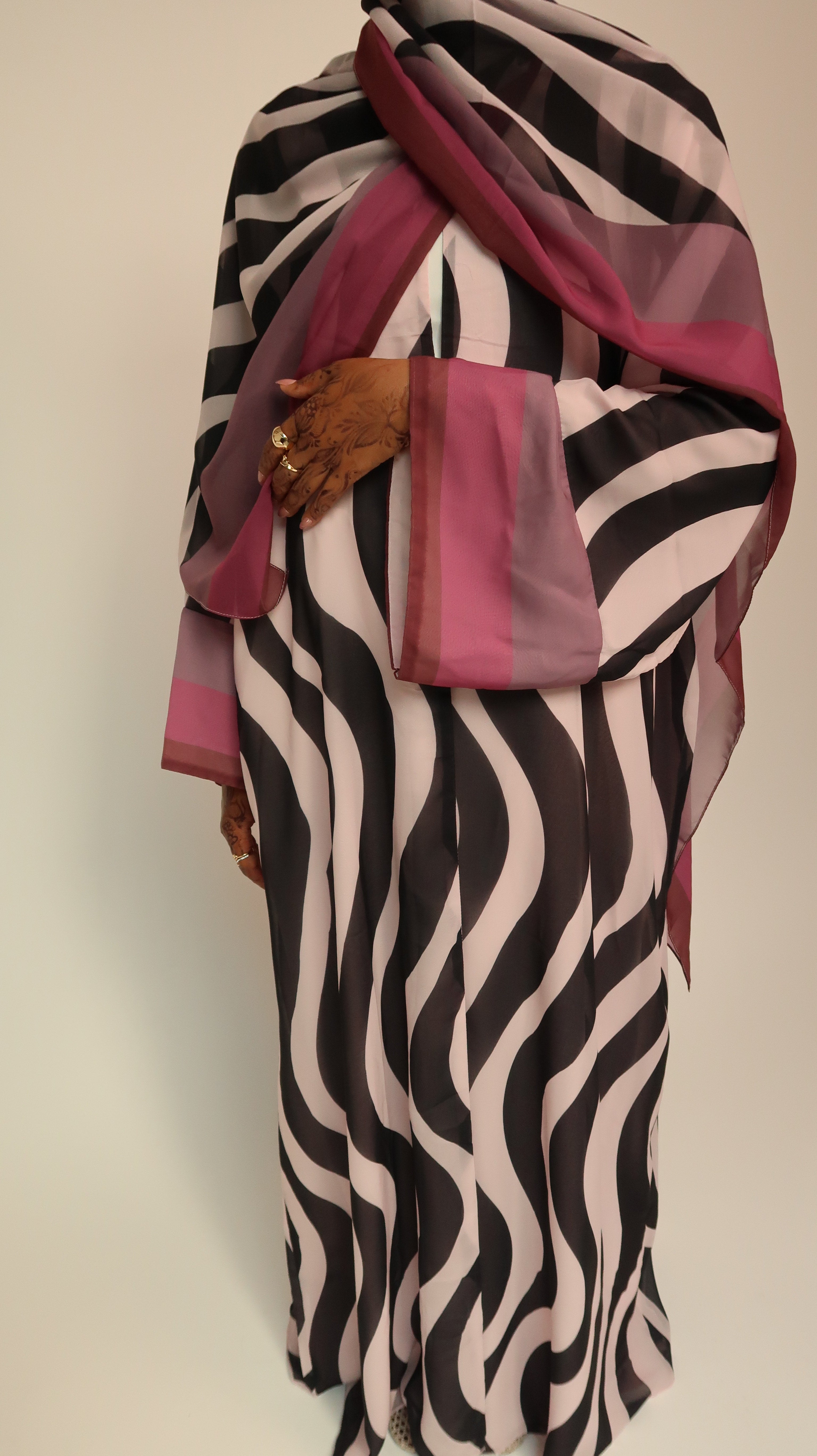 زهرة | Zuhrah - Blush Striped