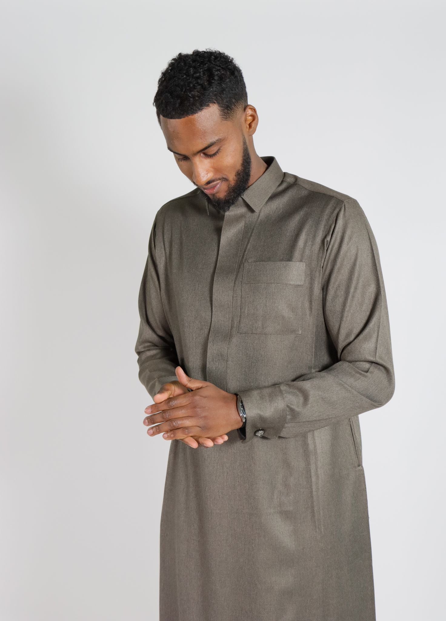 Bronze Grey Thobe