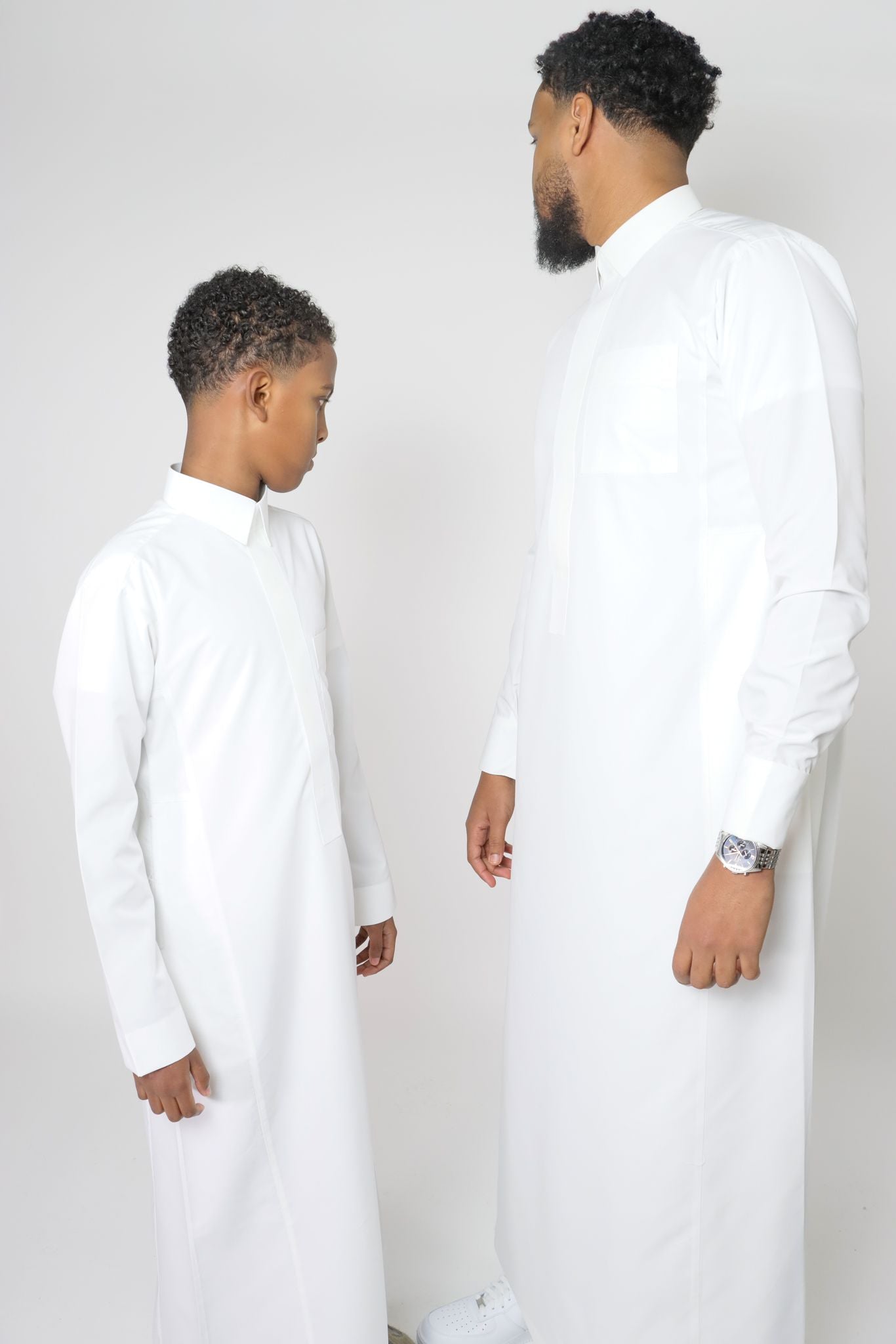 Kids White Thobe